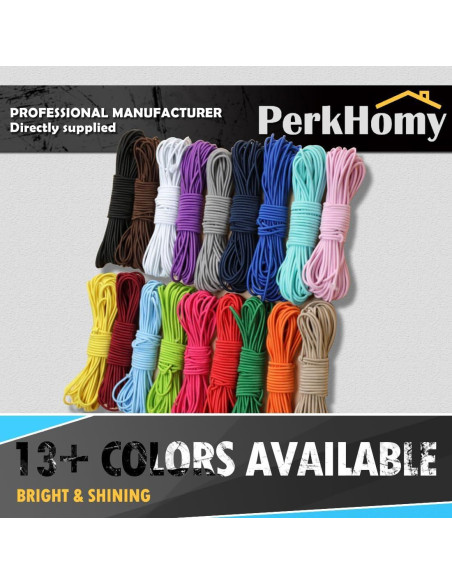 Cuerda Bungee PH PERKHOMY 0,32 cm x 15,24 m Negra