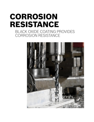 Broca de Oxido Negro BOSCH BL2641 7.1mm x 15.2cm para Metal