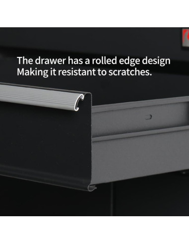 Carro de herramientas TANKSTORM TZ8 con 1 cajón y ruedas