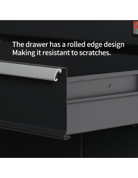 Carro de herramientas TANKSTORM TZ8 con 1 cajón y ruedas