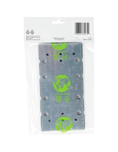 Almohadilla de Respaldo Makita 194930-6 9 x 18.42 cm Gancho y Bucle