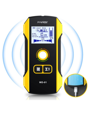 Buscador de Estudio FNIRSI WD-01 6 en 1 Detector de Pared