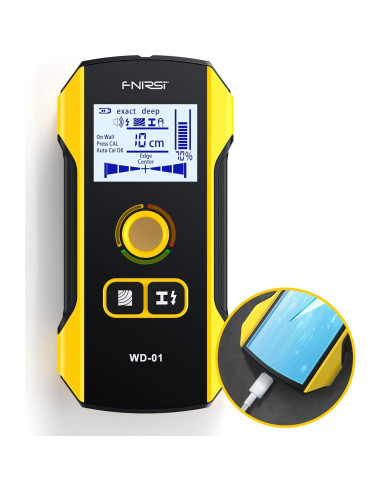 Buscador de Estudio FNIRSI WD-01 6 en 1 Detector de Pared