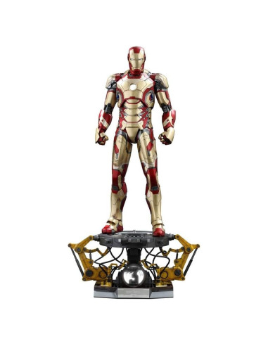 Figura de acción Hot Toys Iron Man 3 Mark XLII Deluxe 49 cm