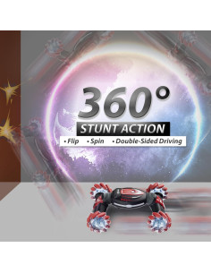 Coche RC Contixo SC1 4WD Acrobático Doble Cara LED 2