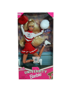 Barbie Animadora Universidad Wisconsin 32.77x17.78cm