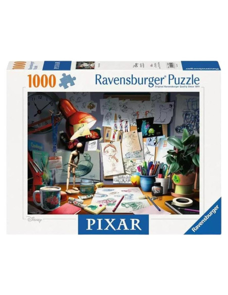 Rompecabezas Ravensburger 1000 Piezas El Escritorio del Artista Rompecabezas Ravensburger 1000 Piezas El Escritorio del Artista