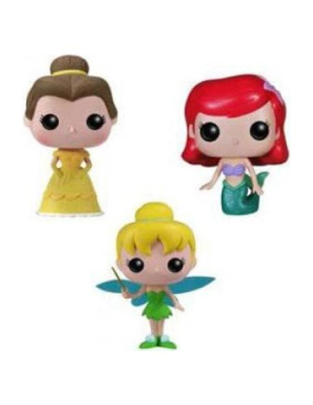 Lata Funko Disney Princesas 3 Piezas Coleccionable