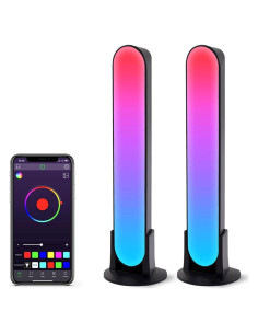 Barra de Luz Fluida ZUUKOO LED RGB 32cm Multicolor para TV