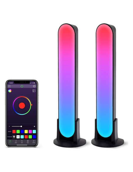 Barra de Luz Fluida ZUUKOO LED RGB 32cm Multicolor para TV