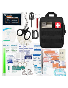 Kit de Primeros Auxilios 200 Piezas FalconTac Negro