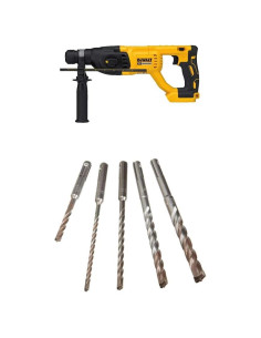 Martillo Rotativo DEWALT DCH133B 20V con Brocas Carburo SDS