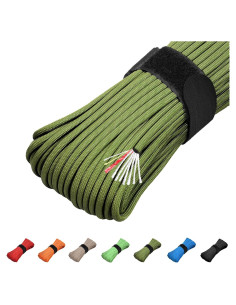Cuerda Paracord de Supervivencia KOKKOYA 31.39m Nylon 4mm