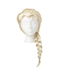 Peluca de Elsa Disney Frozen 2 50.8 cm con trenza para niña 2