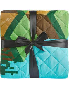 Juego de Ropa de Cama Twin Minecraft - Edredón Acolchado + Stickers 2