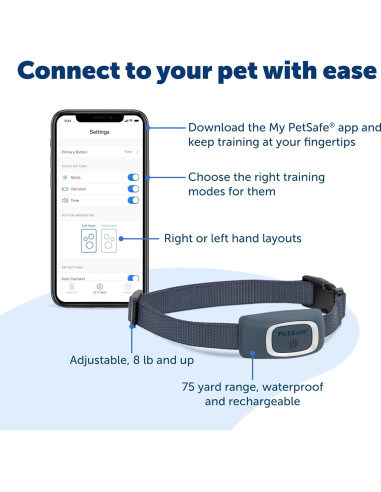 Collar de Entrenamiento Inteligente PetSafe - Control Bluetooth