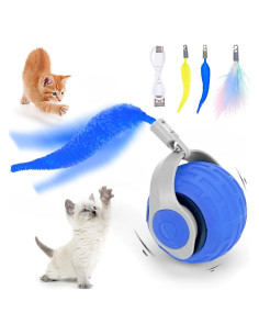Juguete Interactivo para Gatos Eisfiel Speedy Tail 2.0 Azul
