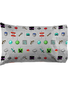 Juego de Sábanas Completo Jay Franco Minecraft 4 Piezas 2