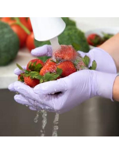 Guantes de Nitrilo Halyard 52819 Grande 2500 Pzas