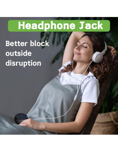 Máquina de Ruido Blanco Sleepbox SWN-H1 25 Sonidos 32 Volumen