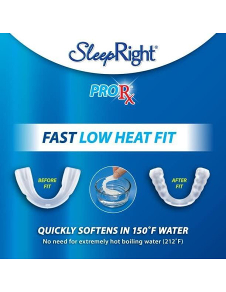 Protector Dental SleepRight ProRX Ultra Delgado para Bruxismo