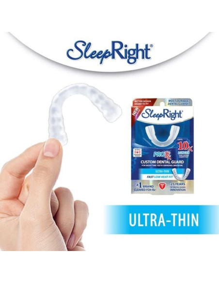 Protector Dental SleepRight ProRX Ultra Delgado para Bruxismo