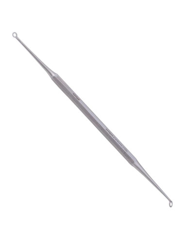 Extractor de Comedones Doble Bucle The Unique Edge Acero Inoxidable