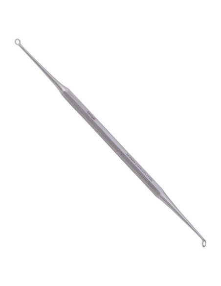 Extractor de Comedones Doble Bucle The Unique Edge Acero Inoxidable