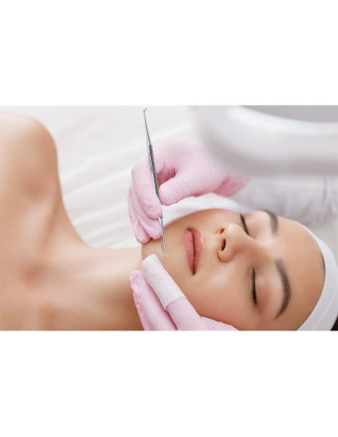 Extractor de Comedones Doble Bucle The Unique Edge Acero Inoxidable