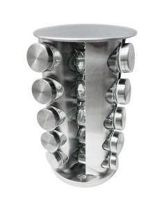 Organizador de Especias Giratorio Ayedvan con 20 Frascos de 90ml 2
