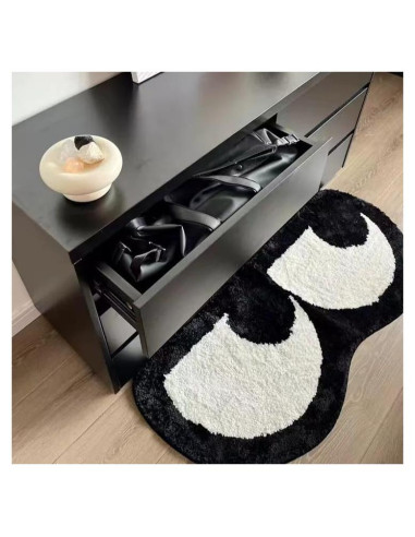 Alfombra de Área Antideslizante HAPLOVE Microfibra 40x101 cm