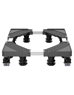 Soporte Ajustable para Mini Nevera HQO LOVL 40.64-60.96 cm Negro