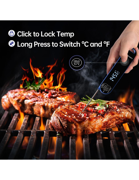 Termómetro de Carne Lonicera DT-127 Precisión IP67