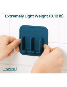 Soporte de Cepillo de Dientes Montaje en Pared Dr.NOAH Beige 2