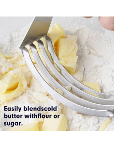 Cortador de Masa Eddeas Acero Inoxidable Antideslizante 2