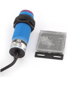 Interruptor Fotoeléctrico Uxcell E30-R4PA 1-4m PNP NO 10-36V 2