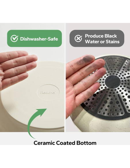 Juego de Ollas y Sartenes Cerámica Redchef 17 Piezas Antiadherente