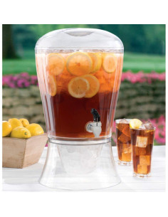 Dispensador de Bebidas 3 Galones Creativeware Acrílico Transparente 2