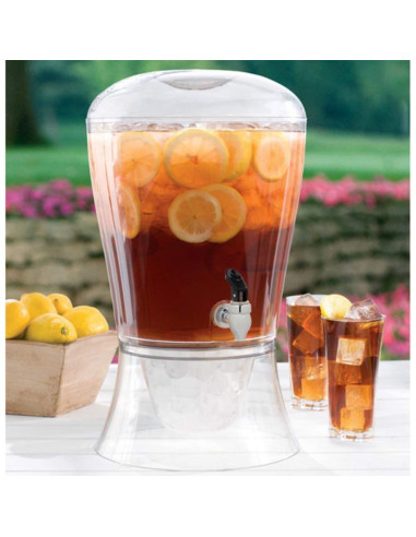 Dispensador de Bebidas 3 Galones Creativeware Acrílico Transparente