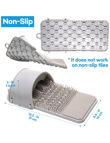 Cepillo Limpiador de Pies DalkomLife con Exfoliador y Masaje