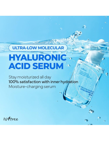 Suero Ácido Hialurónico ISNTREE 50ml Hidratación Profunda
