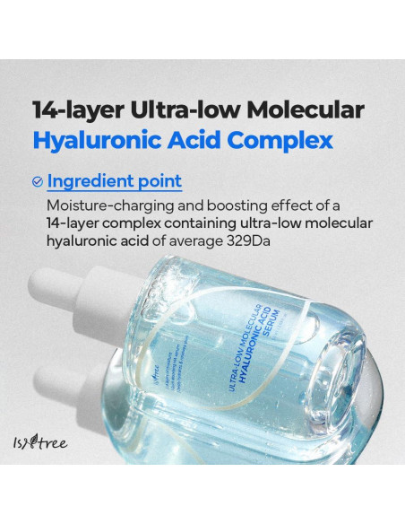 Suero Ácido Hialurónico ISNTREE 50ml Hidratación Profunda Suero Ácido Hialurónico ISNTREE 50ml Hidratación Profunda