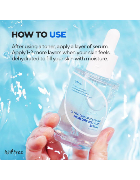 Suero Ácido Hialurónico ISNTREE 50ml Hidratación Profunda Suero Ácido Hialurónico ISNTREE 50ml Hidratación Profunda