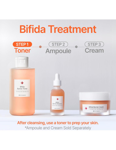 Tónico Facial Bifida Dr. Solution 200ml Hidratante Coreano