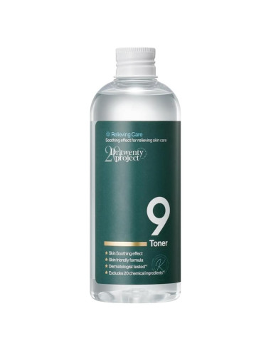Tónico Dr. Twentyproject 9 - 300ml Hidratante Piel Grasa