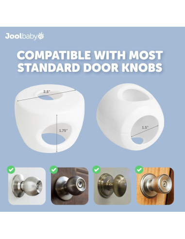 Cubiertas de Seguridad para Perillas Jool Baby - 4 Unidades