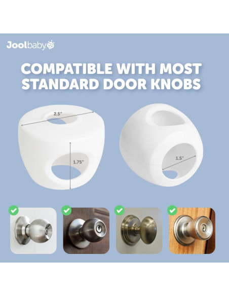 Cubiertas de Seguridad para Perillas Jool Baby - 4 Unidades
