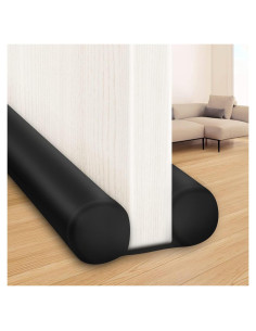 MAXTID Tapón de Draft Grande Negro 91,44 cm Ajustable