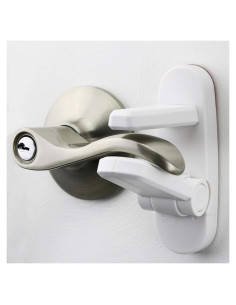 Bloqueo de Palanca de Puerta para Bebés - 4 Unidades - ABS