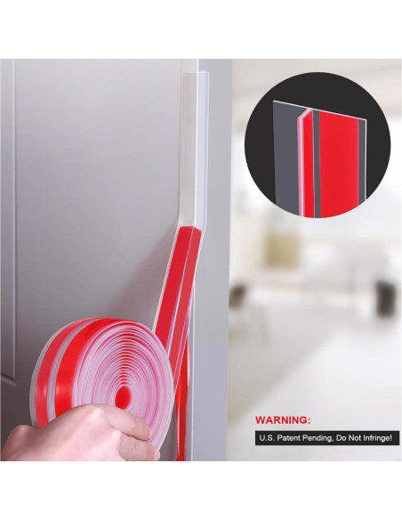 Tira de Sellado de Silicona Benory 6,10m para Puertas y Ventanas Tira de Sellado de Silicona Benory 6,10m para Puertas y Ventanas